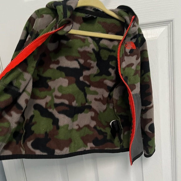 THE NORTH FACE CAMO CAMOFLAUGE FLEECE JACKET Full Zip Toddler Baby 18 24 months - Picture 11 of 11